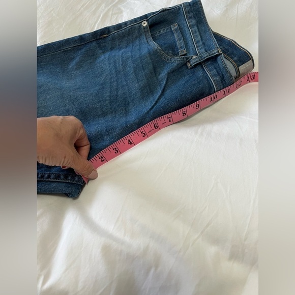 Everlane Jeans Mens 35x30 Blue Denim Slim Fit Straight Leg Stretch - Picture 4 of 8